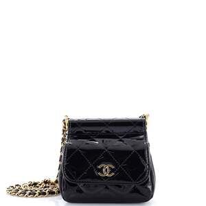 Chanel Cc Frame Flap Clutch With Chain #205802C31B